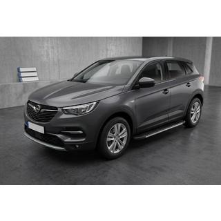 Pedane Laterali Bosphore Grey (2 pz, Alluminio) Opel Grandland X 2017- foto 1