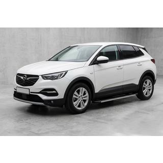 Pedane Laterali Maya V1 (2 pz, Alluminio) Opel Grandland X 2017- foto 1