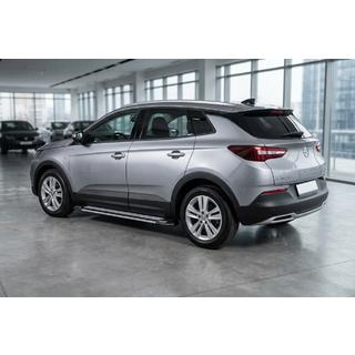 Pedane Laterali Rainbow (2 pz, Alluminio) Opel Grandland X 2017- foto 1