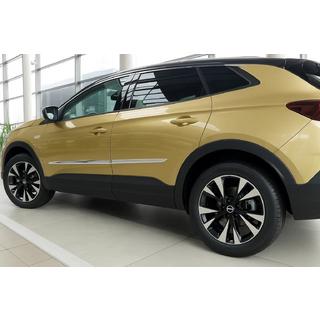 Modanature Porte Acciaio Inox (4 pz) Opel Grandland X 2017- foto 1