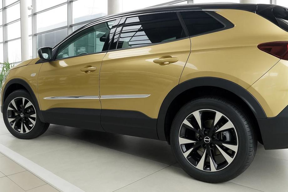 Opel Grandland X 2017- Modanature Porte Acciaio Inox (4 pz) Image