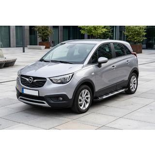 Pedane Laterali Sunrise (2 pz, Alluminio) Opel Crossland X 2017-2024 foto 1