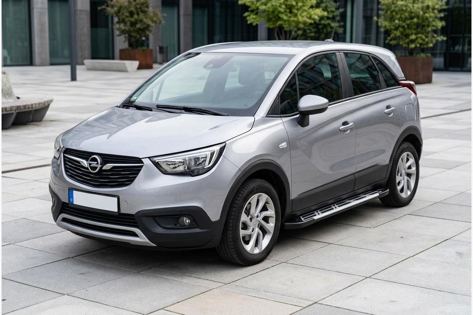 Opel Crossland X 2017-2024 Pedane Laterali Sunrise (2 pz, Alluminio) Image