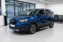 Opel Crossland X 2017-2024 Pedane Laterali RedLine V1 (2 pz, Alluminio) foto 1