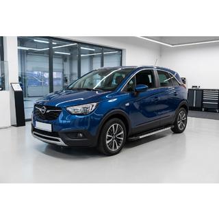 Pedane Laterali RedLine V1 (2 pz, Alluminio) Opel Crossland X 2017-2024 foto 1
