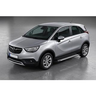 Pedane Laterali Line (2 pz, Alluminio) Opel Crossland X 2017-2024 foto 1