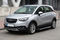 Opel Crossland X 2017-2024 Pedane Laterali Duru (2 pz, Alluminio) foto 1