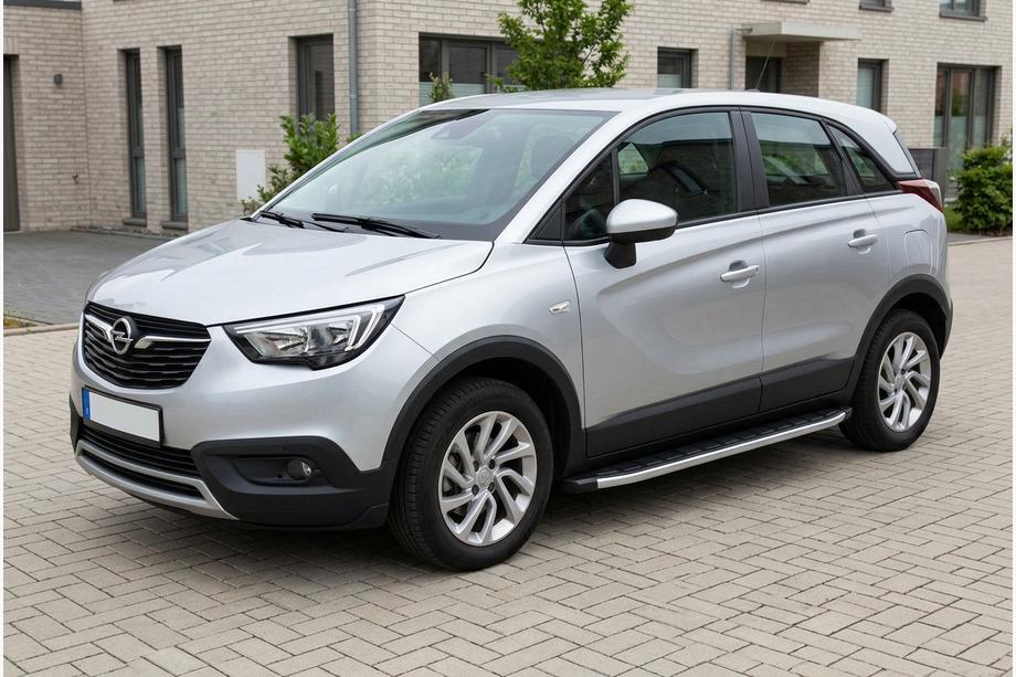 Opel Crossland X 2017-2024 Pedane Laterali Fullmond (2 pz, Alluminio) Image