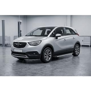 Pedane Laterali Maya V1 (2 pz, Alluminio) Opel Crossland X 2017-2024 foto 1