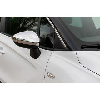 Coperture Specchietti (2 pz, Acciaio Inox) Opel Crossland X 2017-2024 foto 1