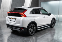Mitsubishi Eclipse Cross 2017- Pedane laterali Fullmond (2 pz, alluminio) foto 1