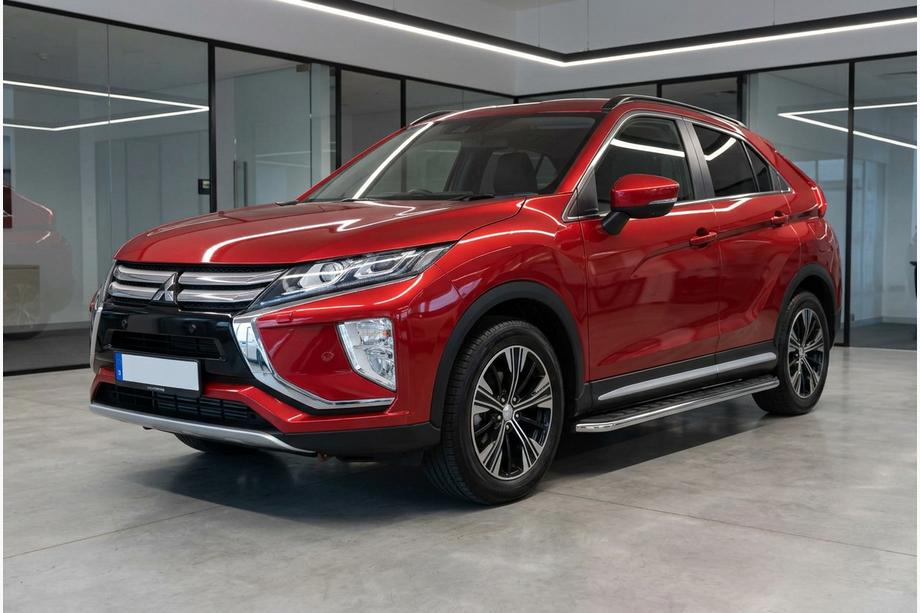 Mitsubishi Eclipse Cross 2017- Pedane Laterali Maydos V1 (2 pz, Alluminio e Acciaio Inox) Image