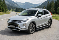 Mitsubishi Eclipse Cross 2017- Pedane Laterali Bosphorus Black (2 pz, Alluminio) foto 1