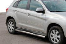 Mitsubishi Eclipse Cross 2017- Barre Laterali BB002 (2 pz, Acciaio Inox) foto 2
