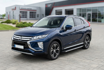 Mitsubishi Eclipse Cross 2017- Pedane Laterali Maya V1 (2 pz, Alluminio) foto 1