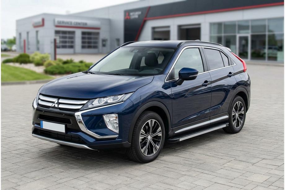 Mitsubishi Eclipse Cross 2017- Pedane Laterali Maya V1 (2 pz, Alluminio) Image
