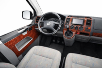 Volkswagen T5 Caravelle 2004-2010 Coperture pannelli porta Titanio foto 1