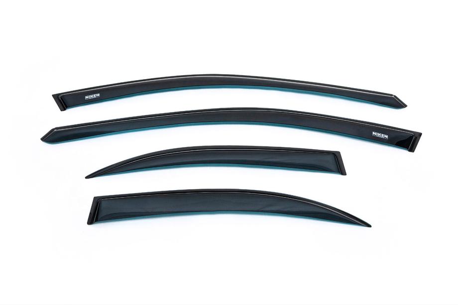 Mazda 6 2003-2008 Deflettori Aria Finestrini SD (4 pz, Niken) Image