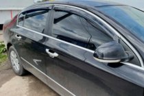 Volkswagen Passat B6 2006-2012 Deflettori Finestrini con Modanatura Cromata SD (4 pz, HIC) foto 1