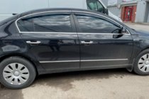Volkswagen Passat B6 2006-2012 Deflettori Finestrini con Modanatura Cromata SD (4 pz, HIC) foto 3