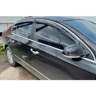 Deflettori Finestrini con Modanatura Cromata SD (4 pz, HIC) foto 1