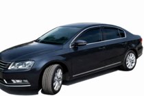 Volkswagen Passat B7 2012-2015 Deflettori Finestrini con Modanatura Cromata SD (4 pz, EU, HIC) foto 9