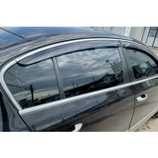 Deflettori Finestrini con Modanatura Cromata SD (4 pz, EU, HIC) foto 2
