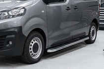 Citroen Jumpy/Dispatch 2017- Pedane Laterali Maydos V1 (2 pz, Alluminio e Acciaio Inox) foto 1