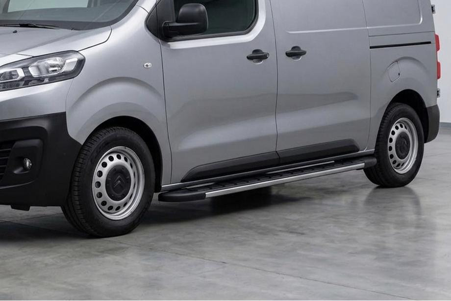 Citroen Jumpy/Dispatch 2017- Pedane Laterali Duru (2 pz, Alluminio) Image