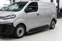 Citroen Jumpy/Dispatch 2017- Pedane Laterali Allmond Black (2 pz, Alluminio) foto 5