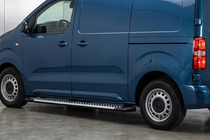 Citroen Jumpy/Dispatch 2017- Pedane Laterali Line (2 pz, Alluminio) foto 1