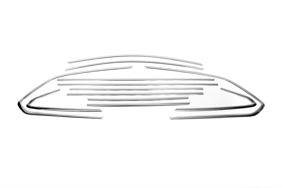 Opel Astra J 2009-2015 Kit completo cornici finestrini acciaio inox (Sport Tourer, 12 pezzi) Foto 5