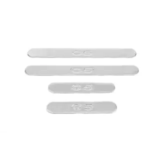 Battitacco OmsaLine (4 pz, acciaio inox)