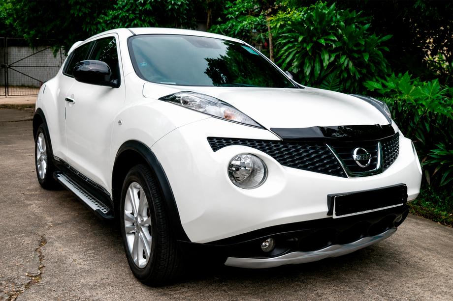 Nissan Juke 2010-2019 Pedane Laterali Allmond Grey (2 pz, Alluminio) Image