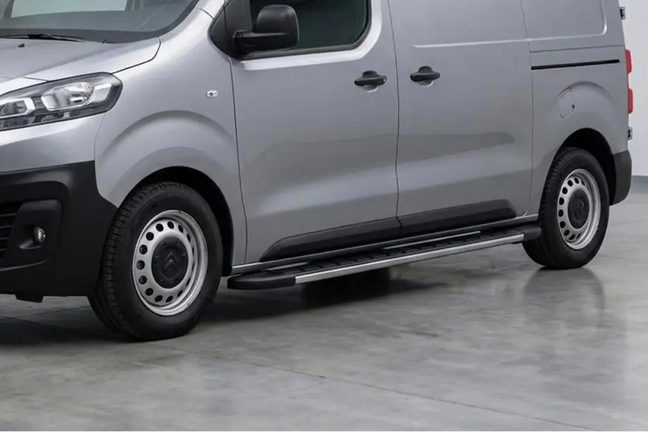 Peugeot Expert 2017- Pedane Laterali Duru (2 pz, Alluminio) Image