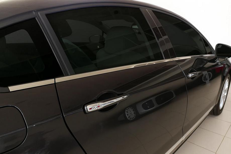 Citroen C-5 2008-2017 Cornici inferiori finestrini acciaio inox (6 pz) Carmos - Acciaio Inox Turco Image