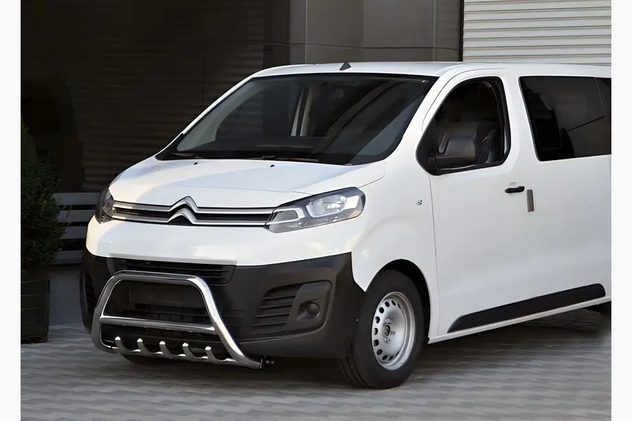 Citroen Jumpy/Dispatch 2017- Paraurti Anteriore WT003 (Acciaio Inox) Image
