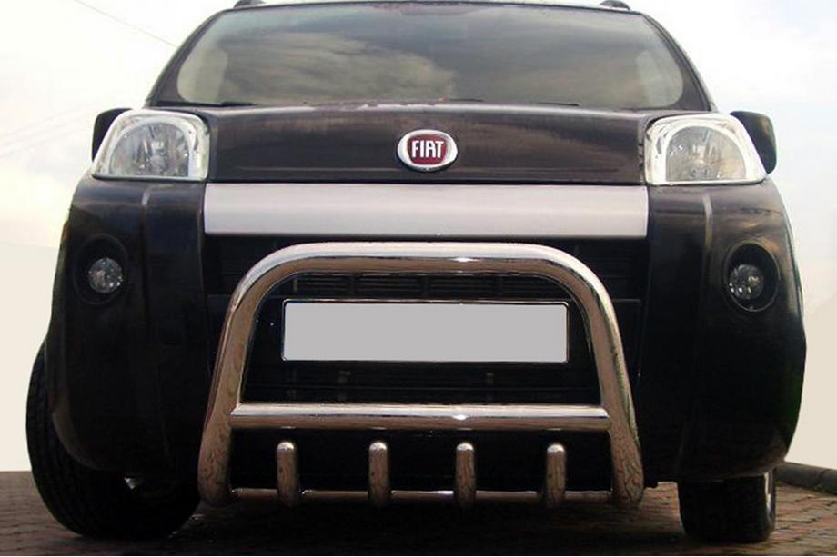Peugeot Bipper 2008-2017 Parabull QT006 (Acciaio Inox) Image