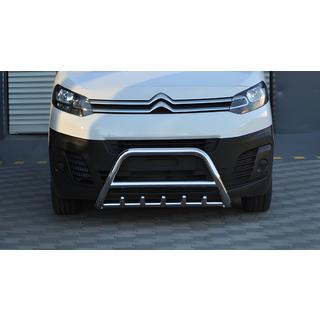 Paraurti Anteriore WT003 (Acciaio Inox) Peugeot Traveller 2017- foto 3