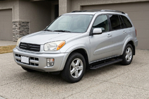 Toyota Rav 4 2001-2005 Pedane Laterali Allmond Black (2 pz, Alluminio) foto 1