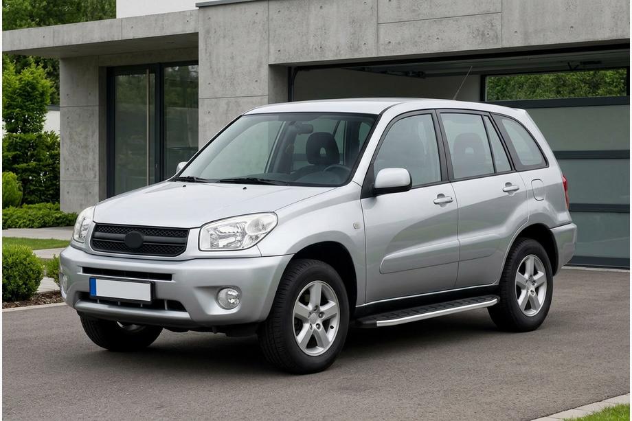 Toyota Rav 4 2001-2005 Pedane Laterali Fullmond (2 pz, Alluminio) Image