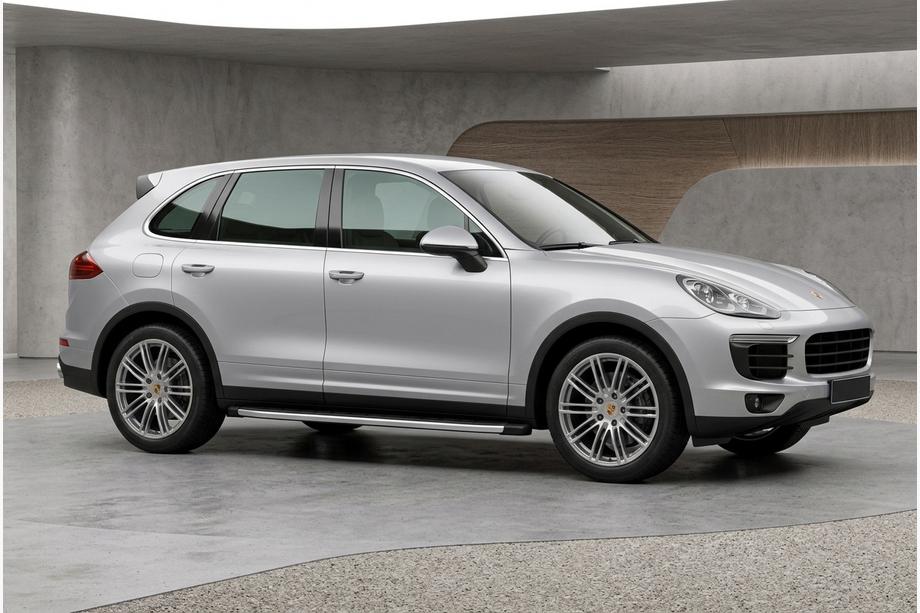 Porsche Cayenne 2010-2017 Pedane laterali Fullmond (2 pz, alluminio) Image