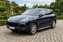 Porsche Cayenne 2010-2017 Pedane Laterali Maydos V2 (2 pz, Alluminio e Acciaio Inox) foto 1