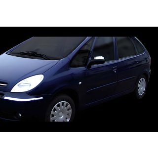 Coperture Specchietti (2 pz, Acciaio Inox) Citroen Xsara Picasso 1999-2012 foto 4