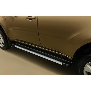 Pedane Laterali Maya V1 (2 pz, Alluminio) Mitsubishi Pajero Sport 2008-2015 foto 3