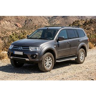 Pedane Laterali Tayga (2 pz, Alluminio) Mitsubishi Pajero Sport 2008-2015 foto 1