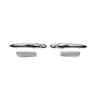 Coperture Maniglie Porta Cromate HB (4pz, Acciaio Inox) foto 3