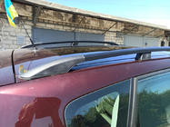 Renault Scenic/Grand 2003-2009 Barre Tetto Nere (2 pz) Passo Lungo (Grande) foto 5