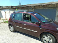 Renault Scenic/Grand 2003-2009 Barre Tetto Nere (2 pz) Passo Lungo (Grande) foto 3