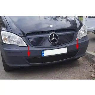 Copertura invernale paraurti (2010-2015) Mercedes Vito W639 2004-2014 foto 1